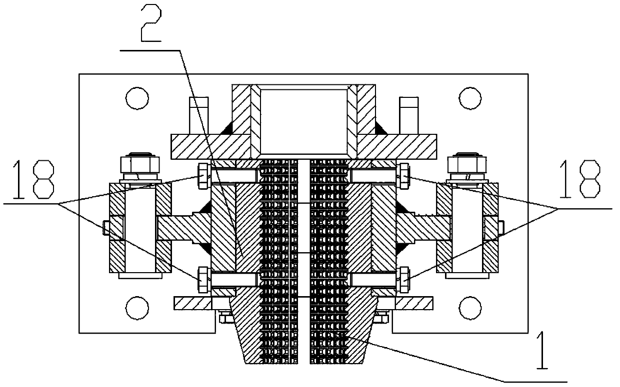 Drill rod clamp mechanism