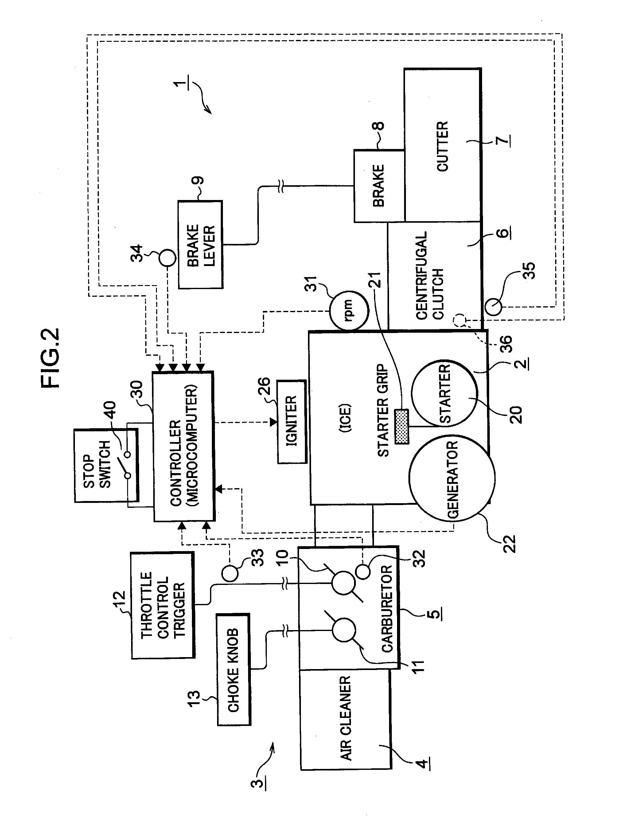 Work Apparatus With Internal Combustion Engine