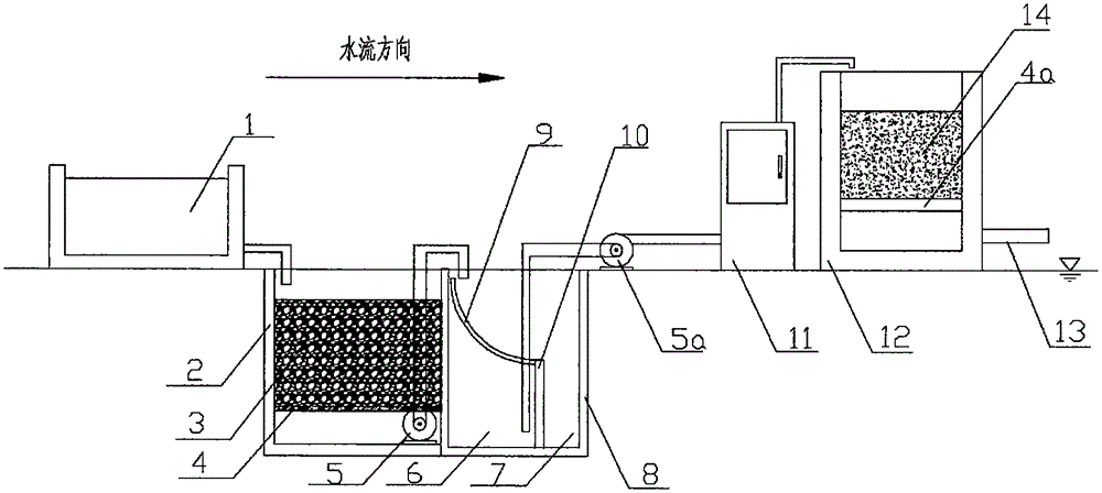 Mariculture wastewater discharge and disposal method and device