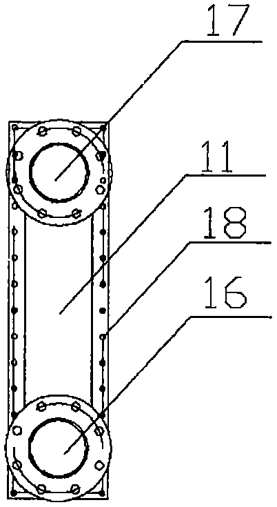 Mariculture wastewater discharge and disposal method and device