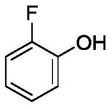 A kind of method of synthesizing 2-fluorophenol compound