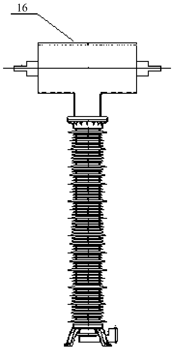 Pillar Type All Fiber Optic Current Transformer with Fittings