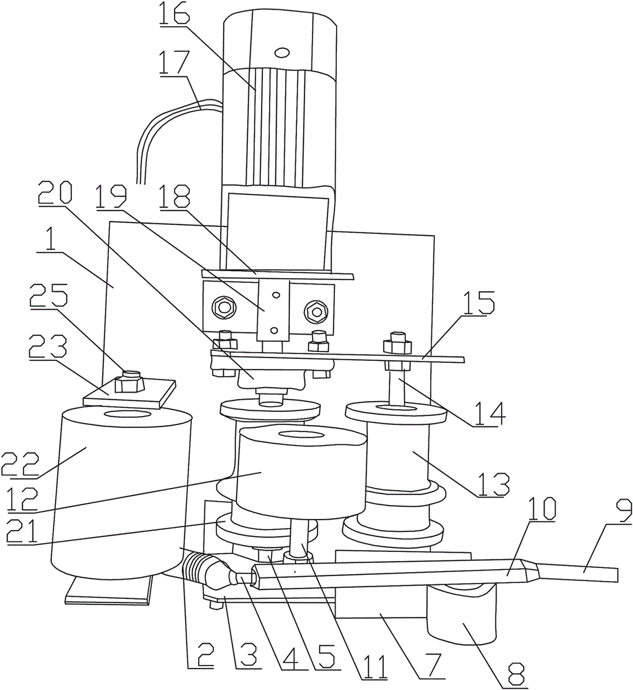 Automatic press-fitting and bonding equipment for large-diameter round top cover inner side lining and using method