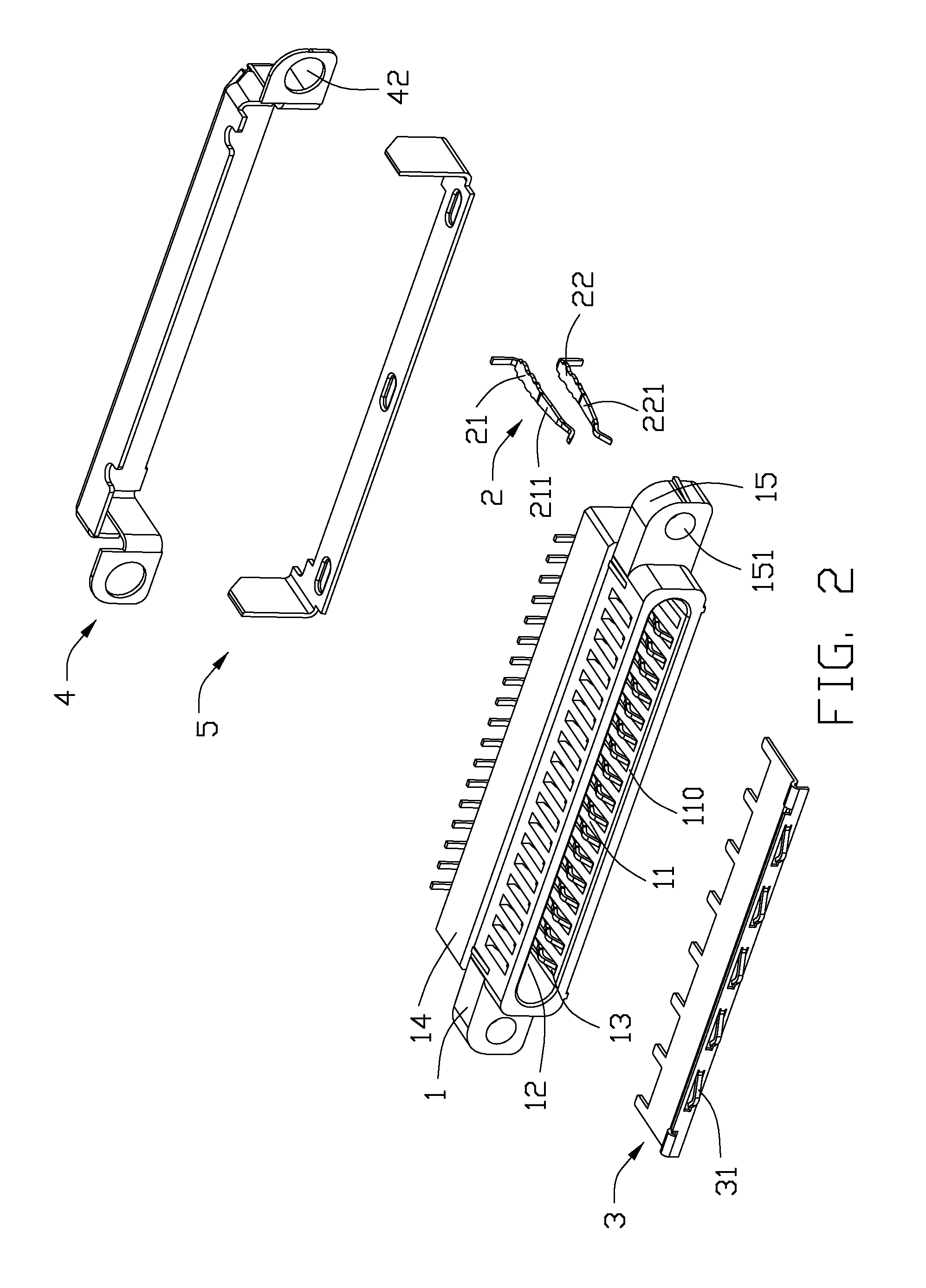 Electrical connector with grounding plate