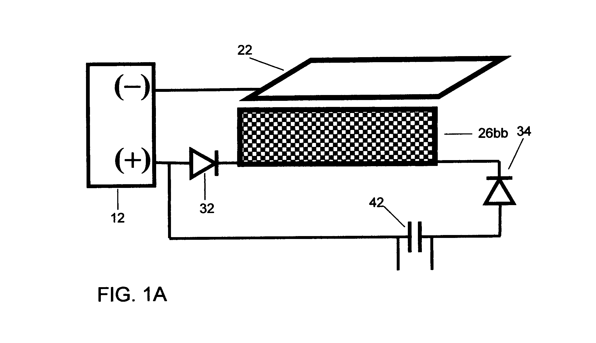 Process for the production of electric energy by the extraction of electrons from atoms and molecules