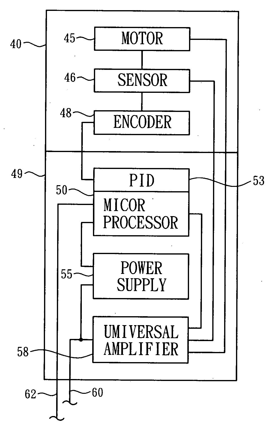 Integrated linear motor