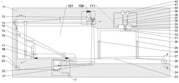 A display intelligent detection device