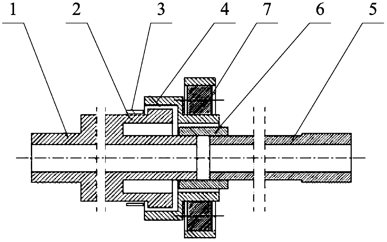 Central axis sensor system and electric assist bicycle