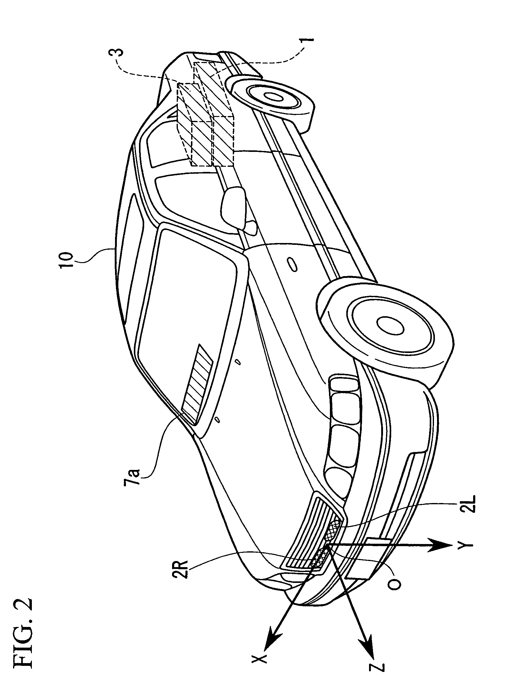 Vehicle surroundings monitoring apparatus