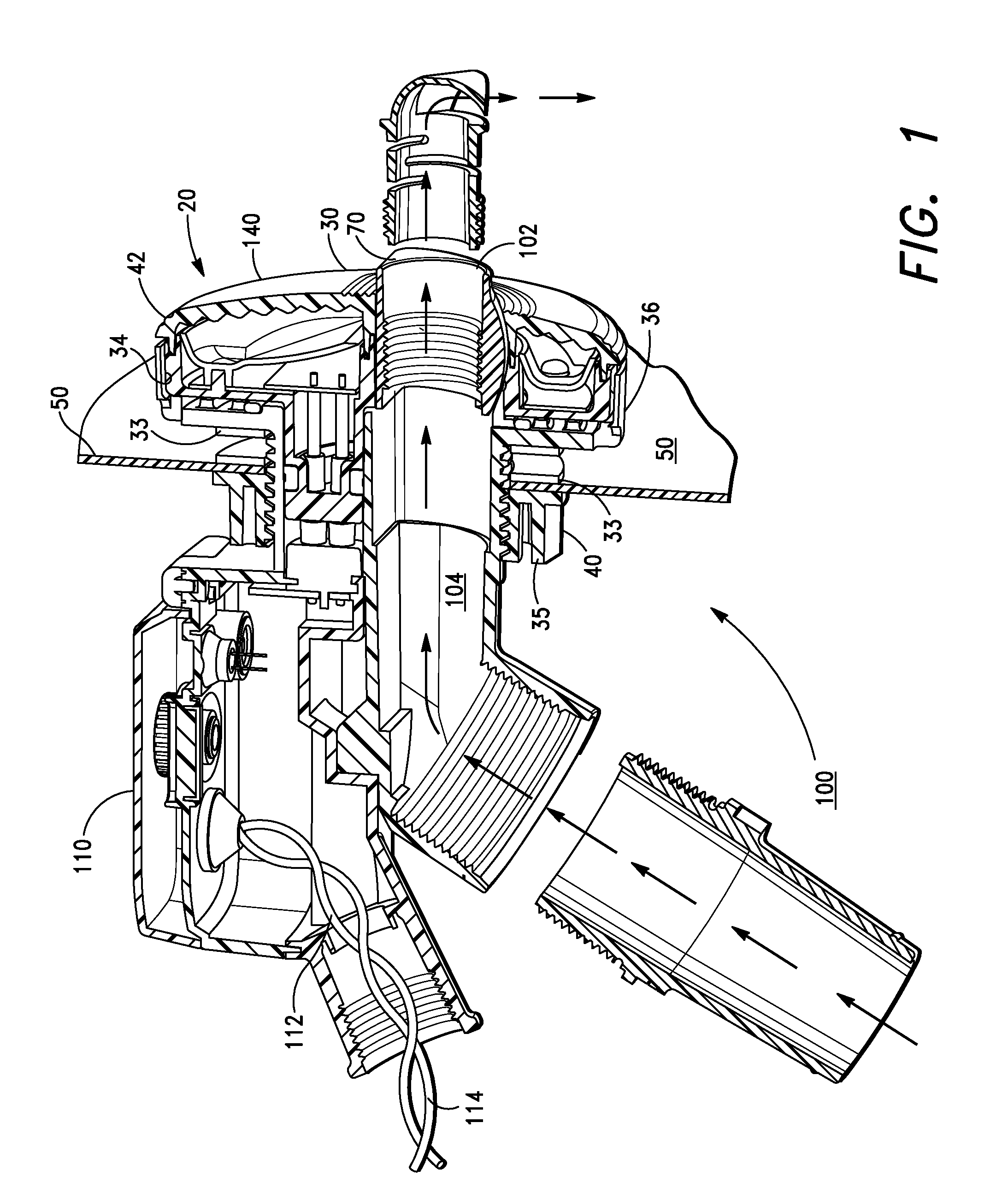 Pool light assembly with cooling structure