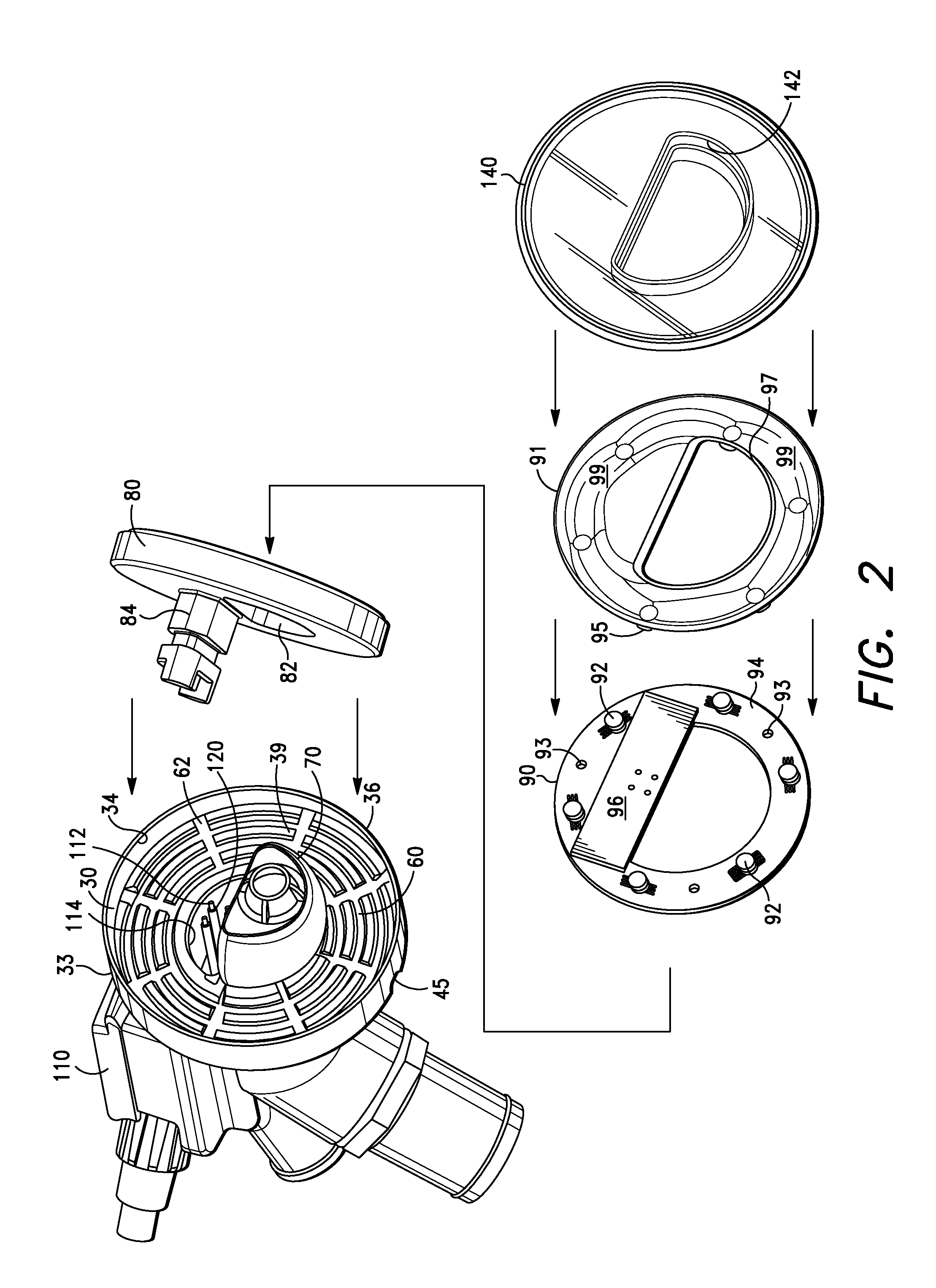 Pool light assembly with cooling structure