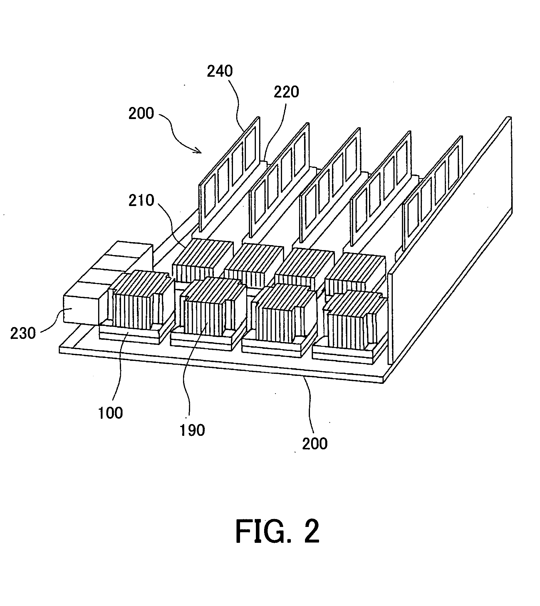 Package unit, printed board having the same, and electronic apparatus having the printed board