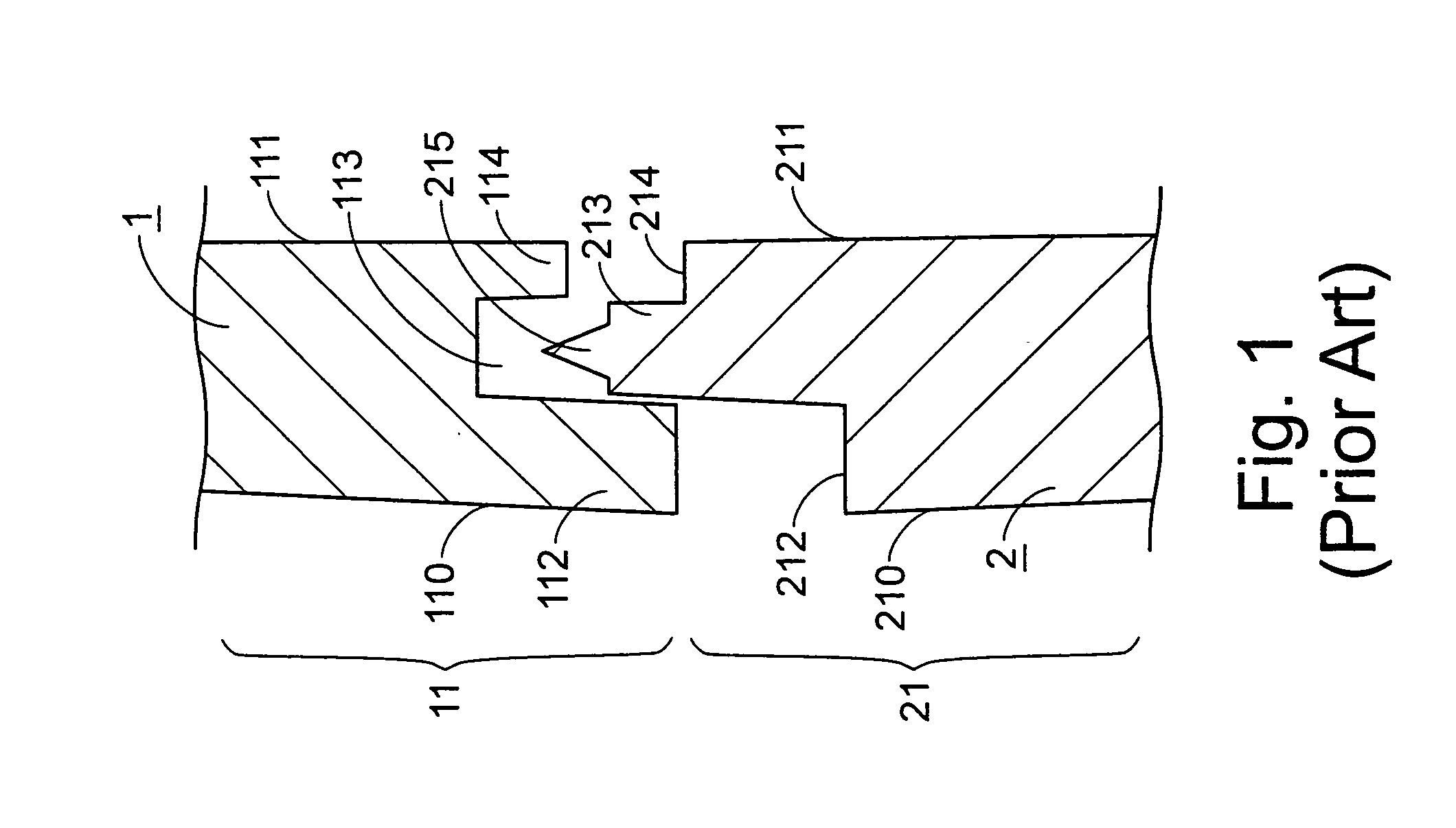 Assembly structure of case and the assembling method therefor