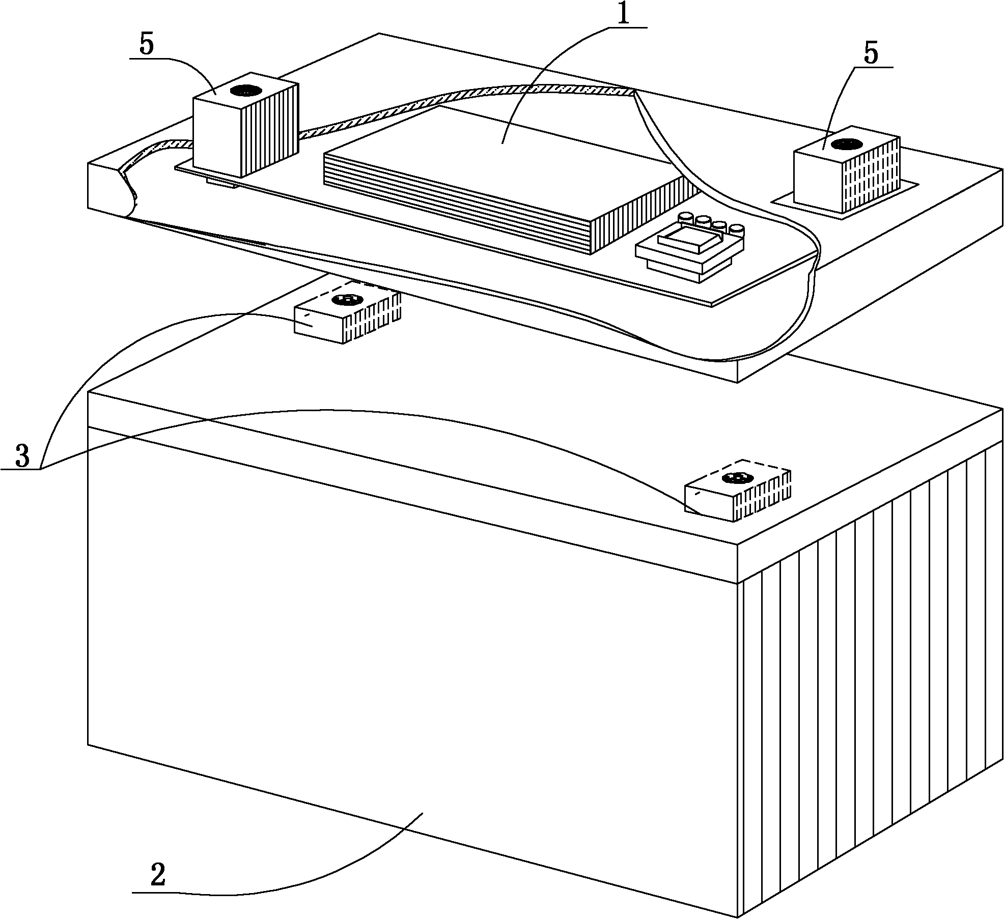 Management and control system for storage battery