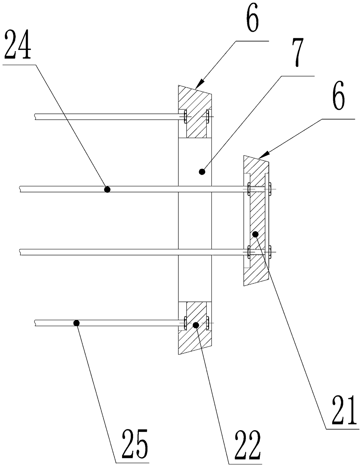 Automatic measurement device, system and method for taper thread of graphite electrode body or joint