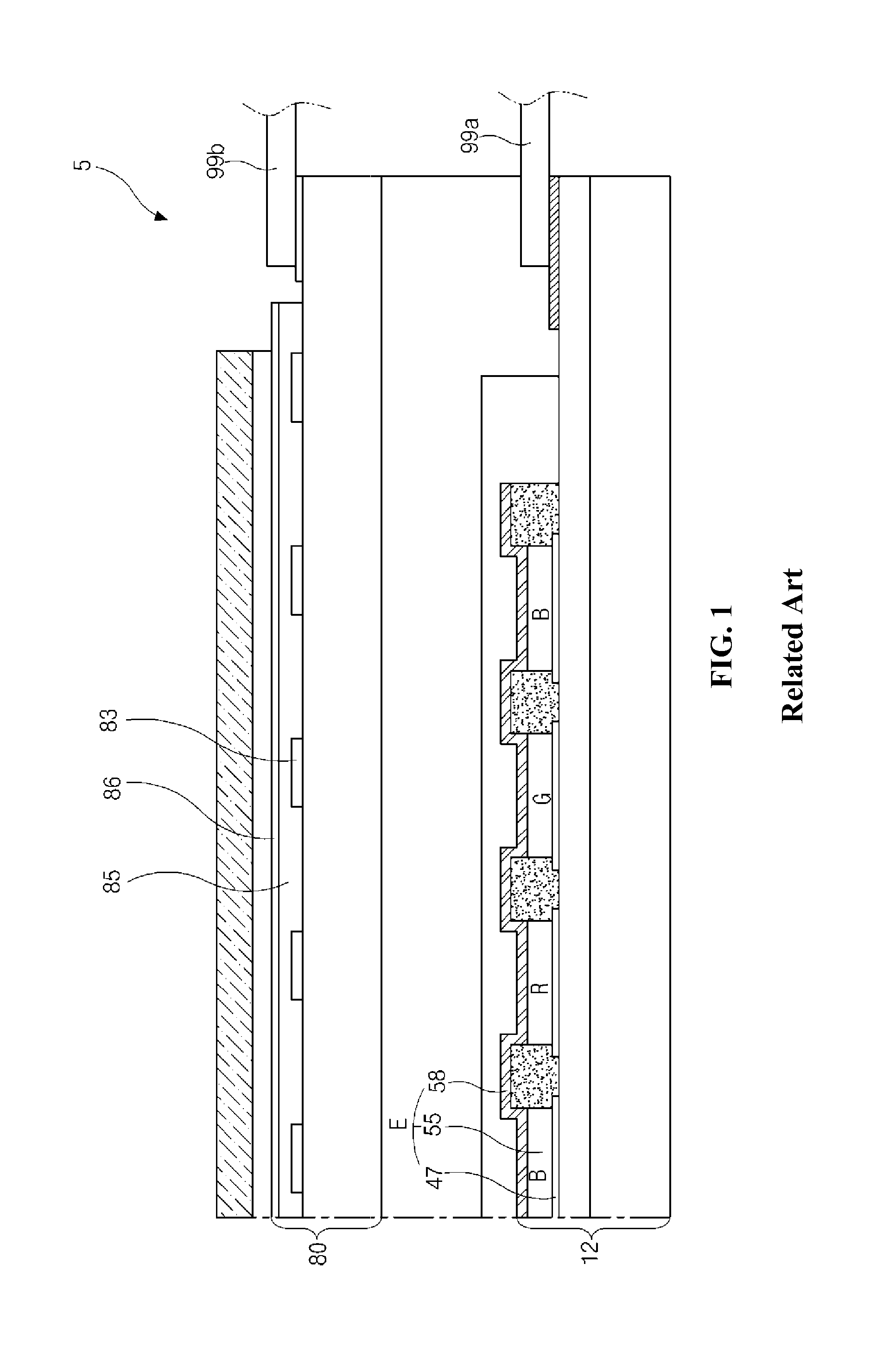 Organic light emitting diode display device with touch screen and method of fabricating the same