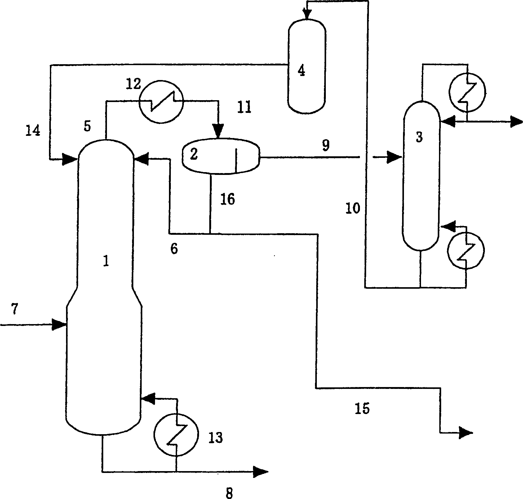 Azeotropic distillation method