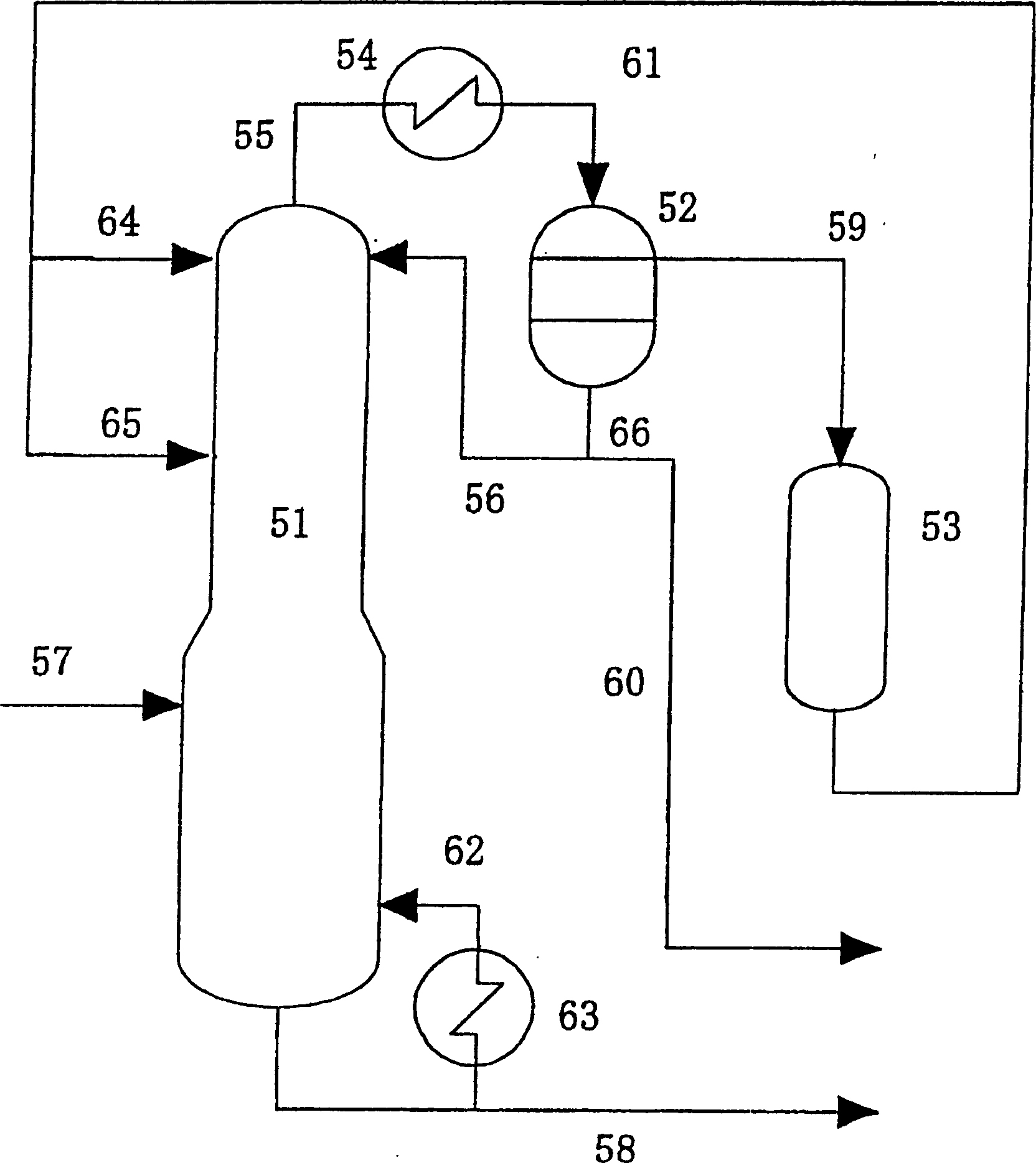 Azeotropic distillation method