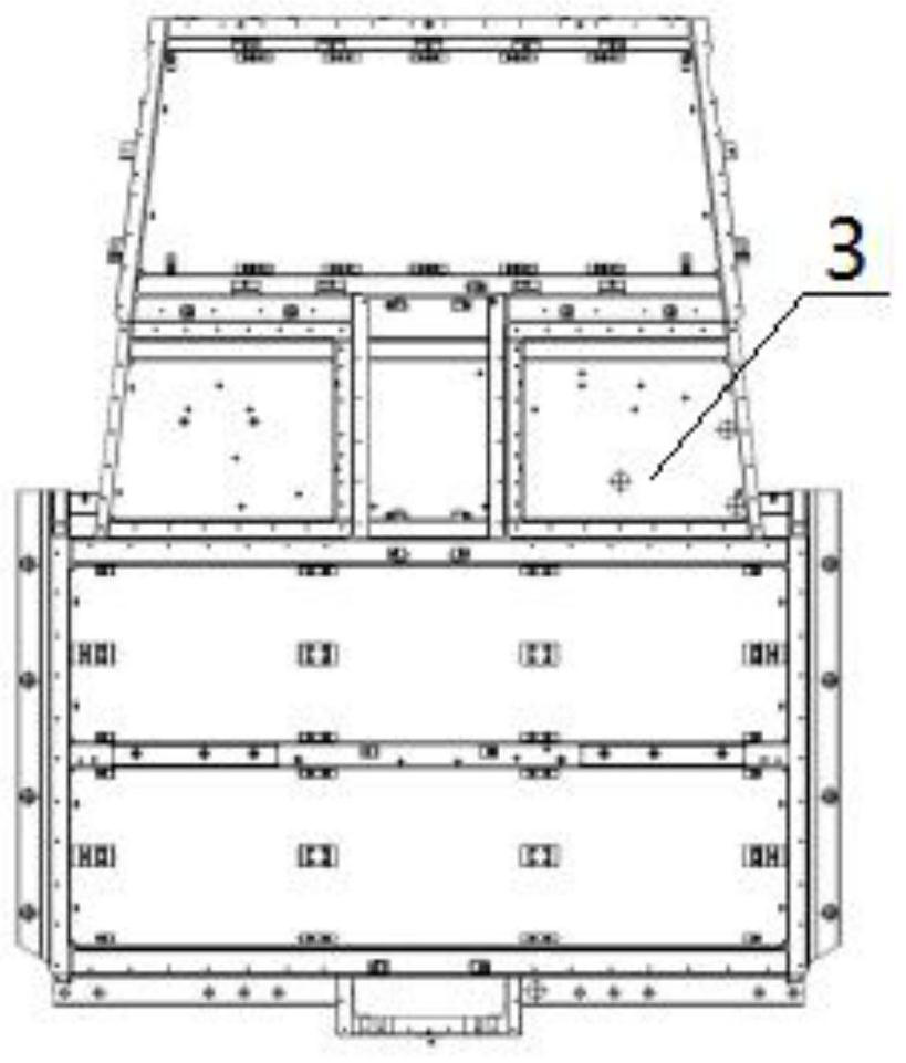 Automobile battery box lower cover weld joint gas leakage position detection device and method