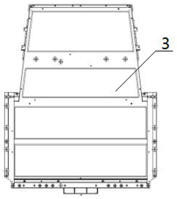 Automobile battery box lower cover weld joint gas leakage position detection device and method