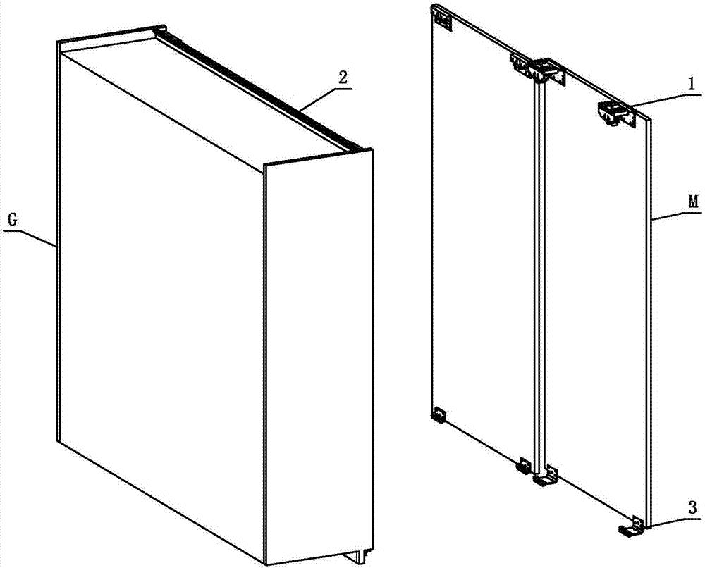 A suspension adjustment mechanism for furniture sliding doors