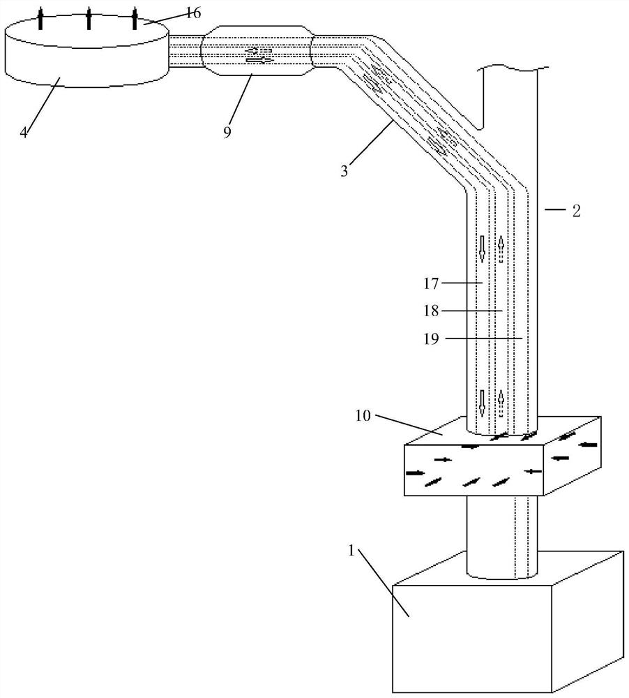 A biomimetic water intake device used in desert water-scarce areas