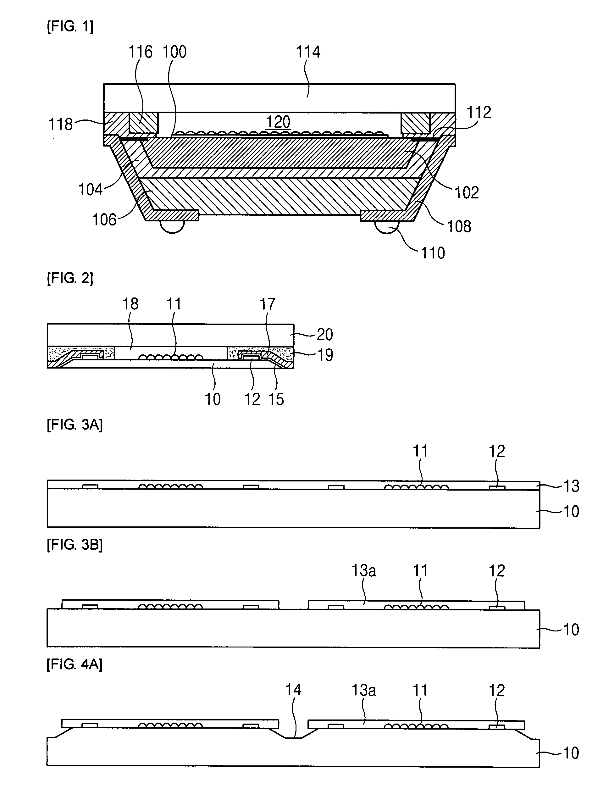 Wafer level chip scale package of image sensor and manufacturing method thereof