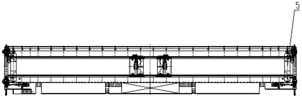 Trolley Towed Arch Bridge Crane