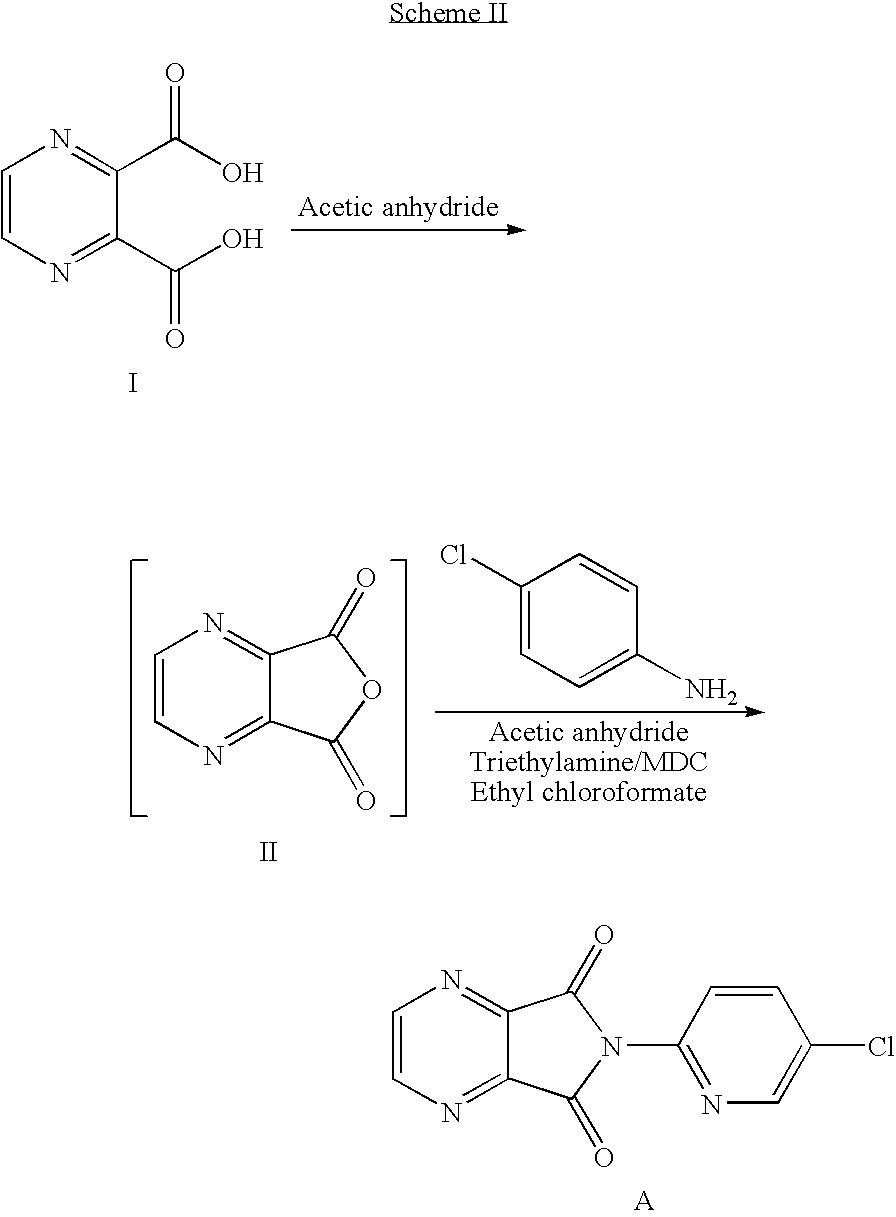 Process for the preparation of eszopiclone