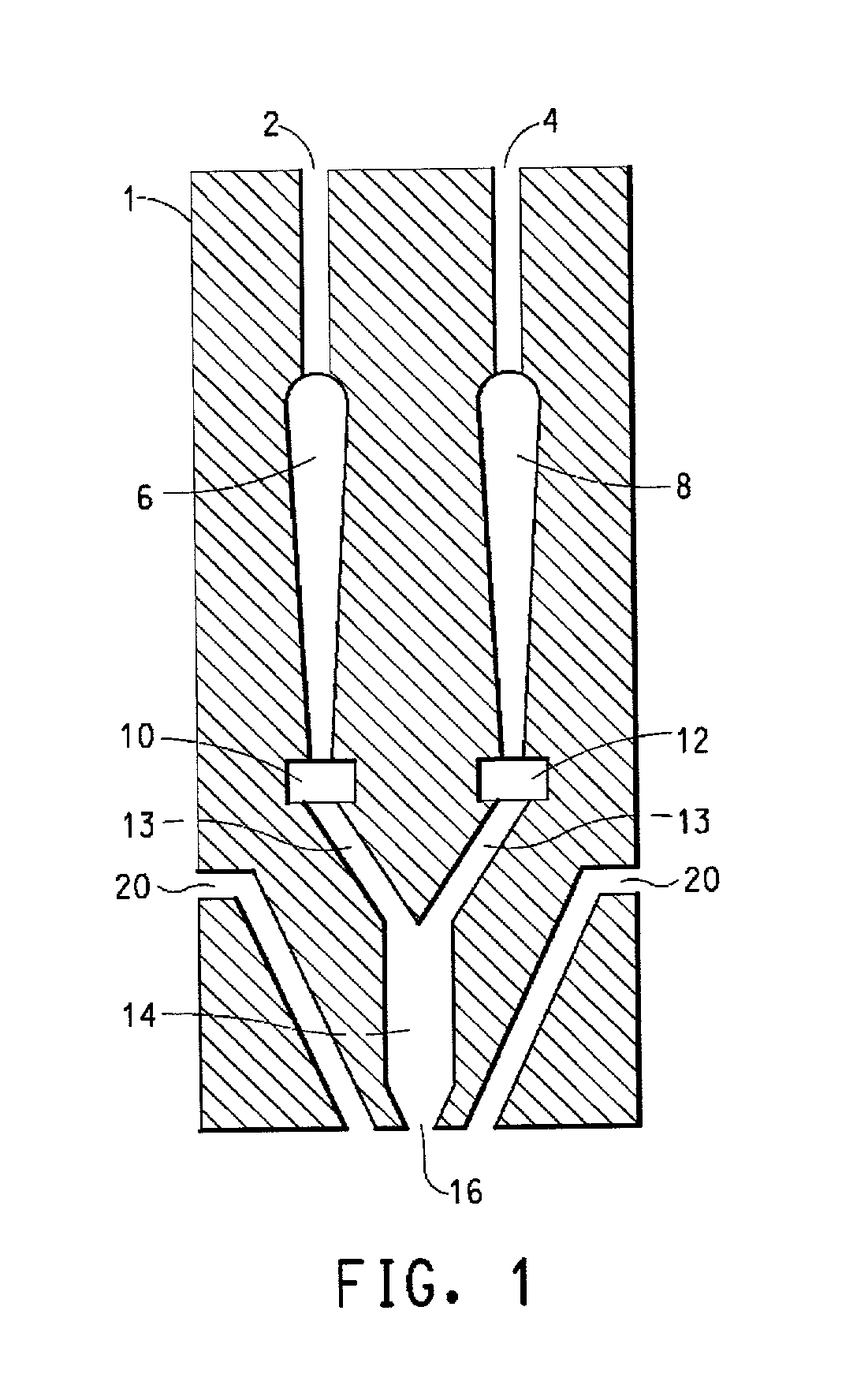 Process and apparatus for making multi-layered, multi-component filaments
