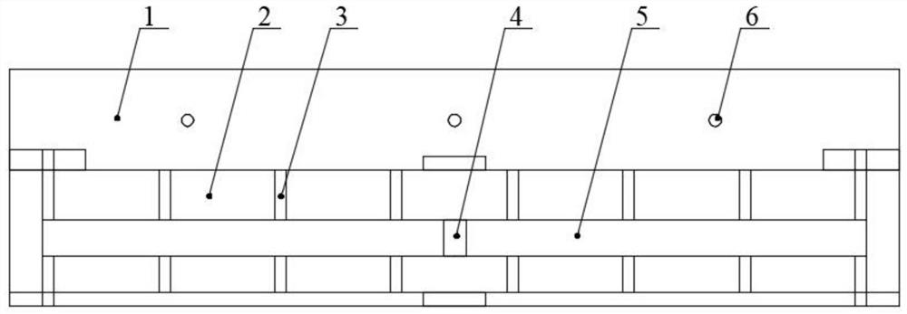 A mold for reserving steel bars for positioning sleeves and its positioning method