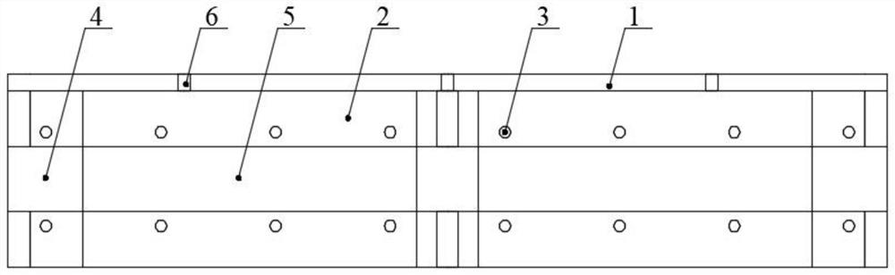 A mold for reserving steel bars for positioning sleeves and its positioning method