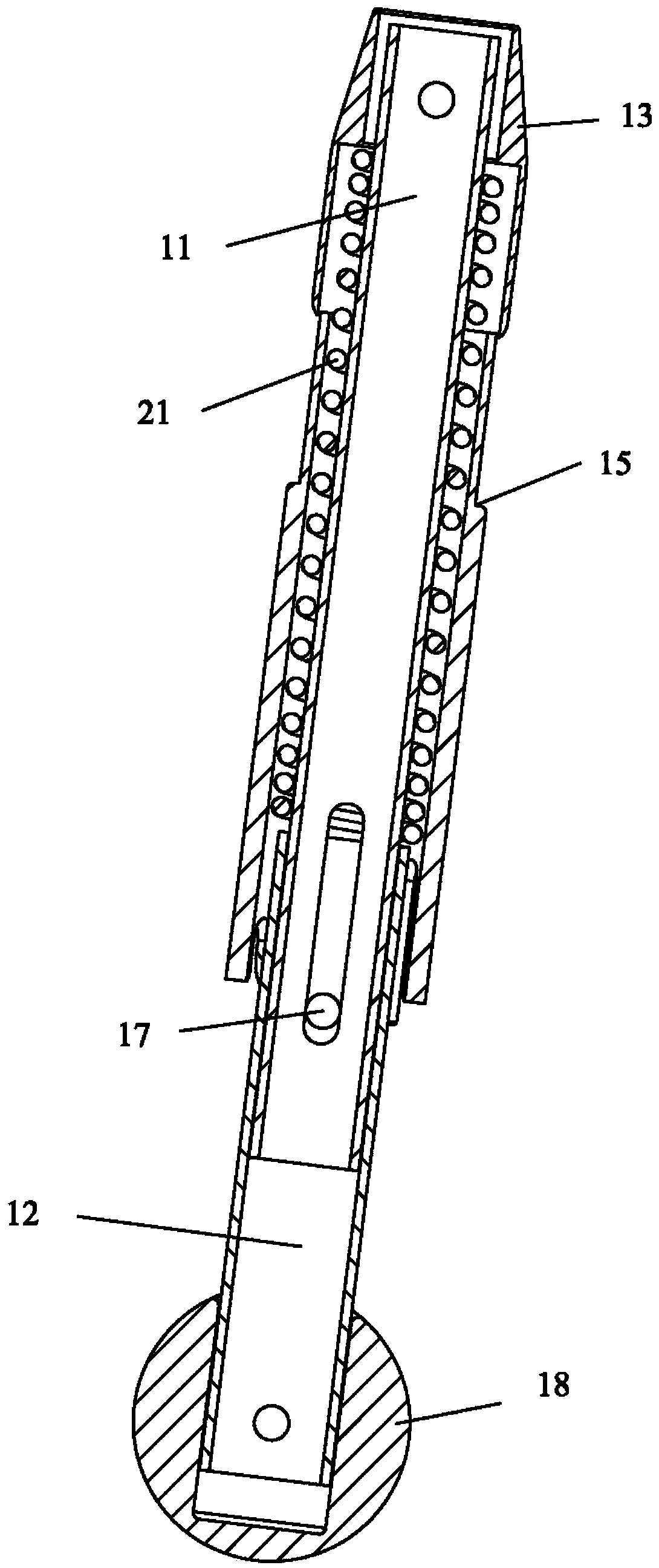 Shock-absorbing device and baby stroller with same