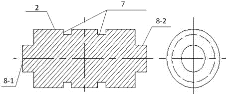 Novel gas drive two-stage light gas gun piston and additional weight combination device