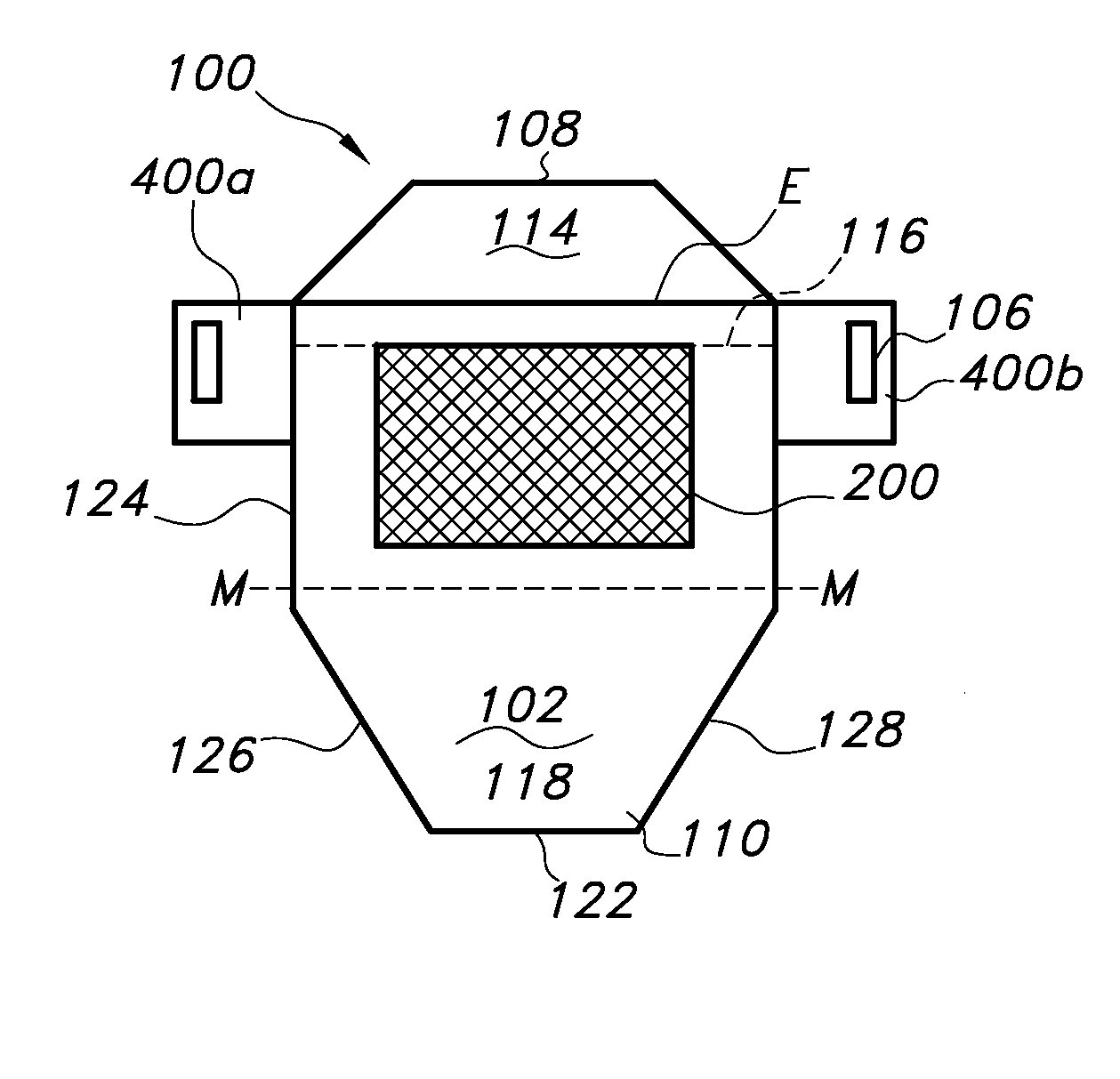 Multi-Panel Sterilization Assembly With Transport Adhesive