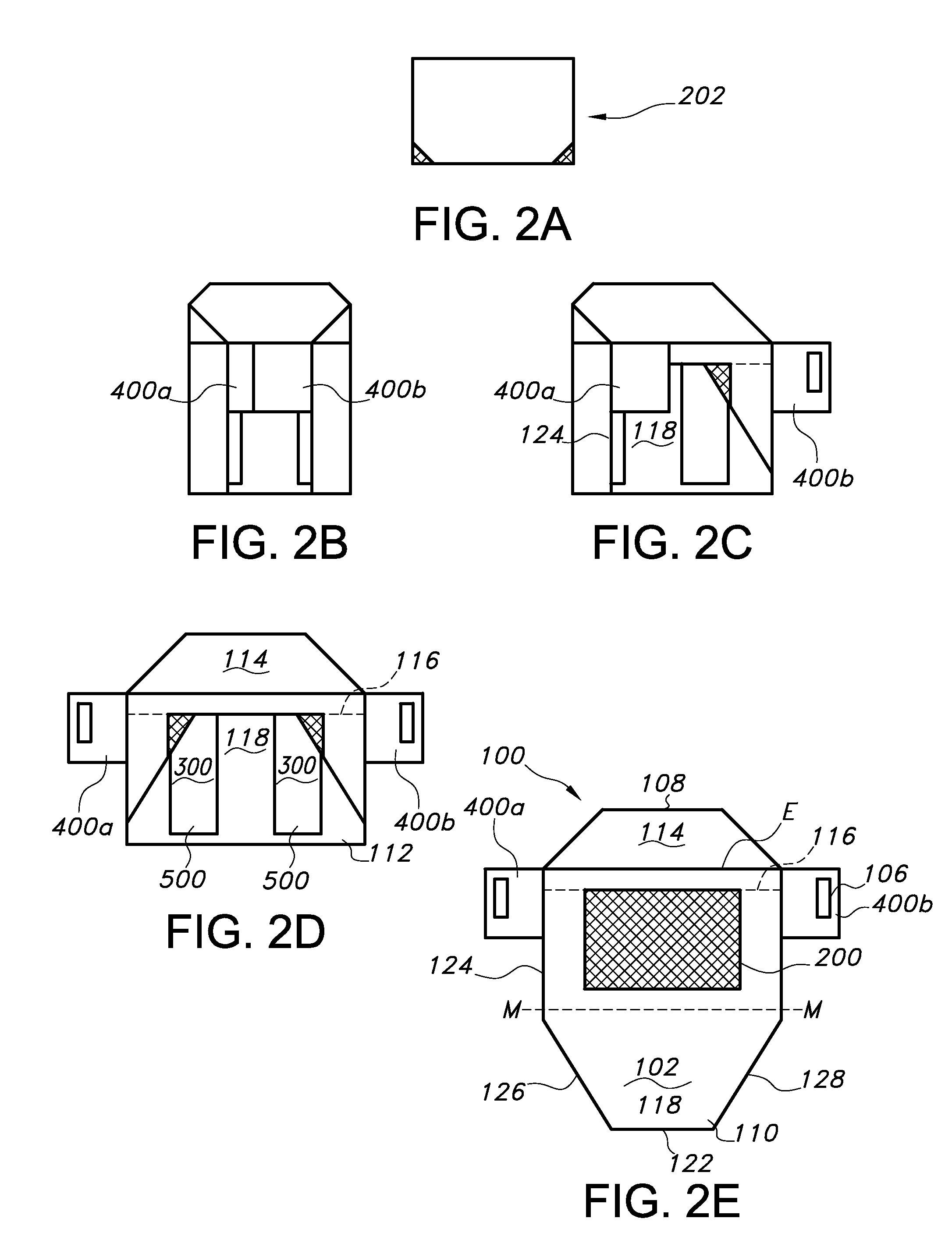 Multi-Panel Sterilization Assembly With Transport Adhesive