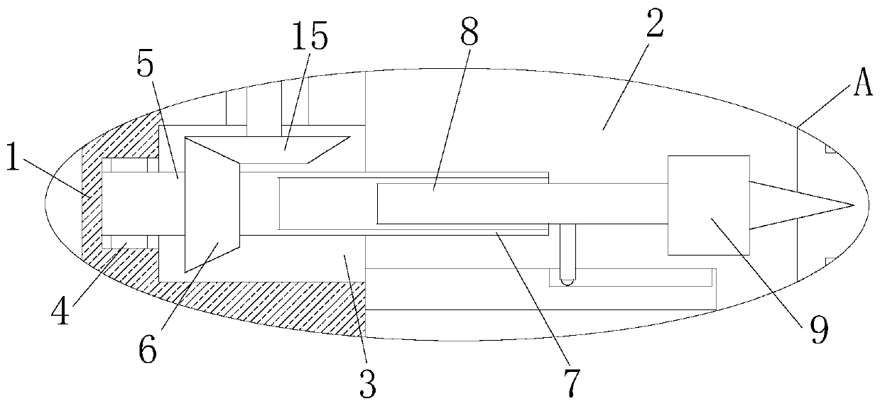 A kind of two-way drilling equipment for mechanical processing