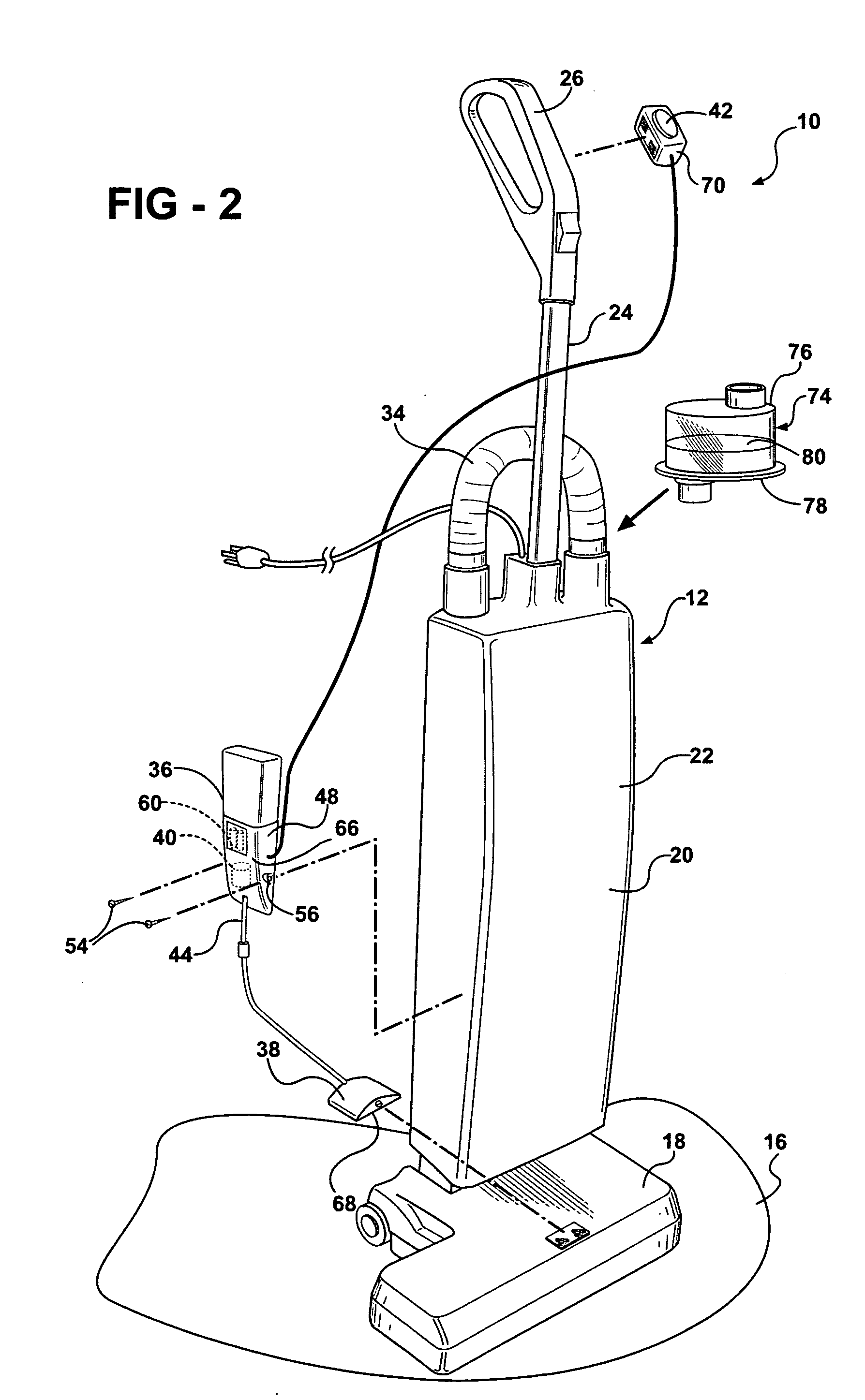 Carpet cleaning apparatus and method of construction