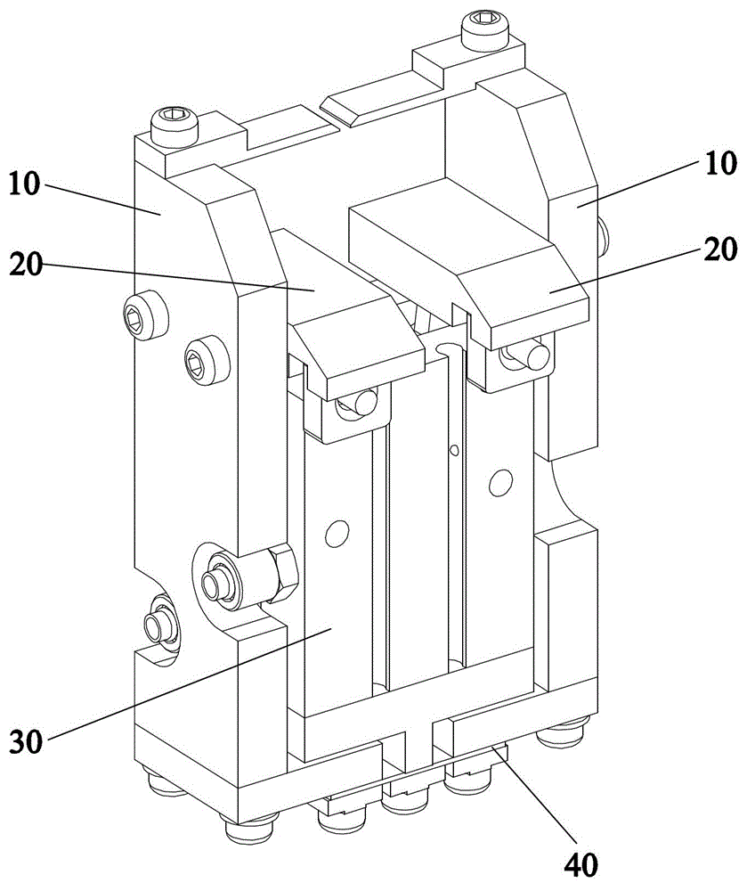 Clamping mechanism for welding machines