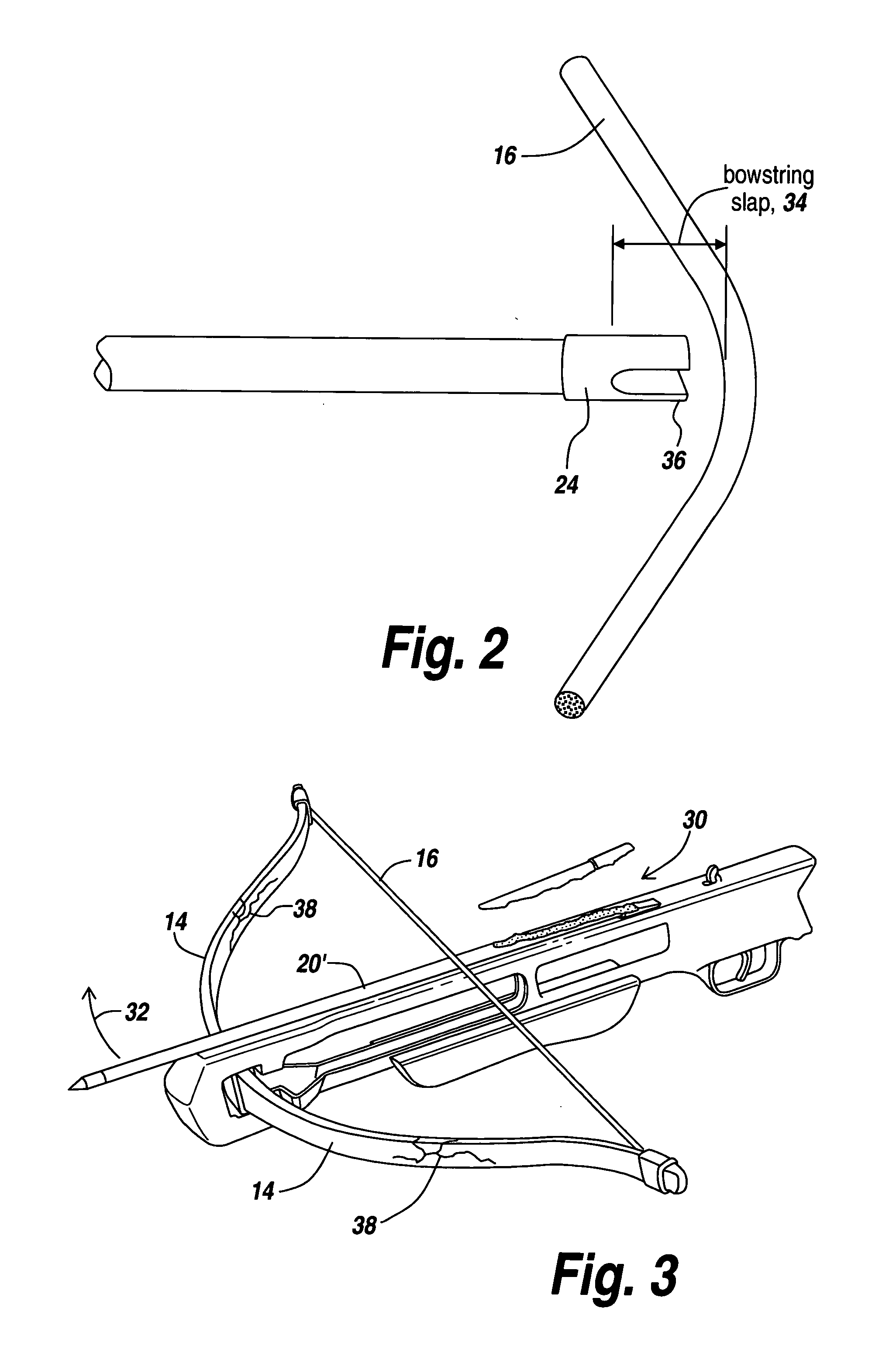 Vibration damping nock construction