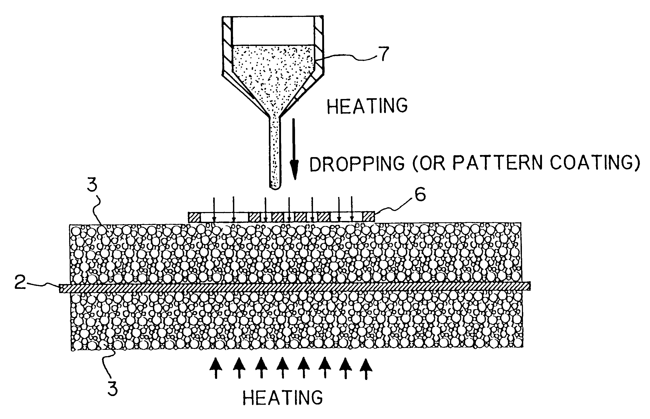 Process for producing an electrode plate with a terminal mounting portion and/or an identification mark