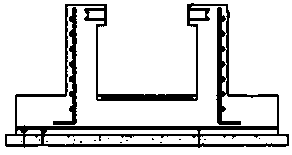 Multi-point floor type steel frame protection method for bridge structure adjacent to high tension line