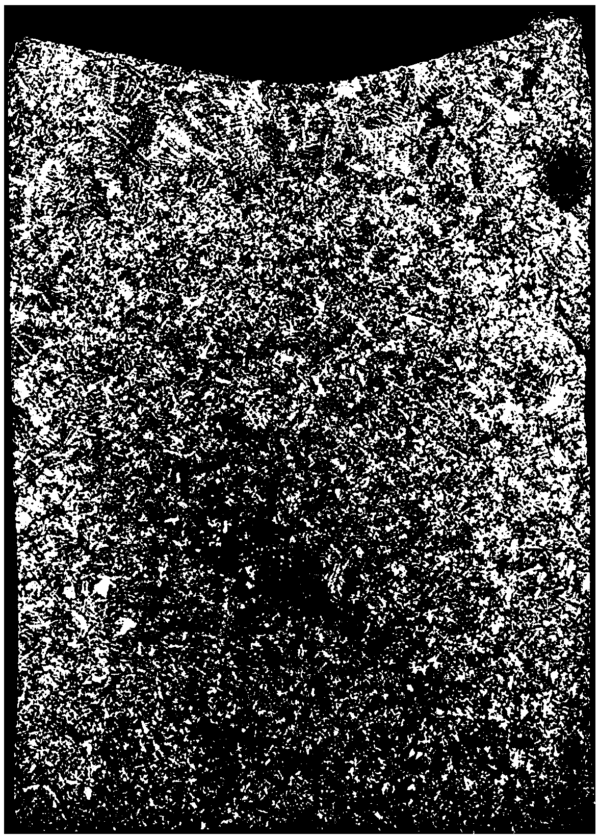 Anti-degradation aluminum-silicon alloy refiner, as well as preparation method and application thereof