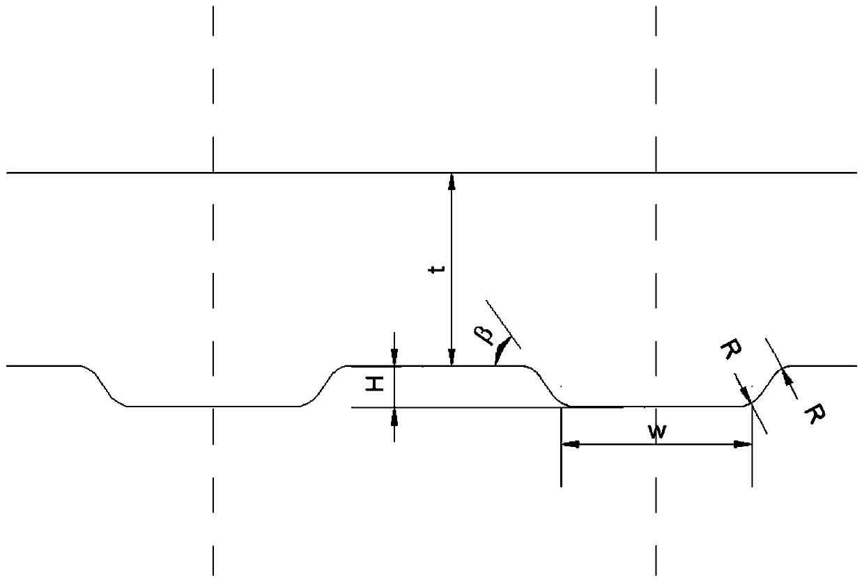 Wide Duty Boiler Water Wall Internally Threaded Tube with Arc Transition Section Fins