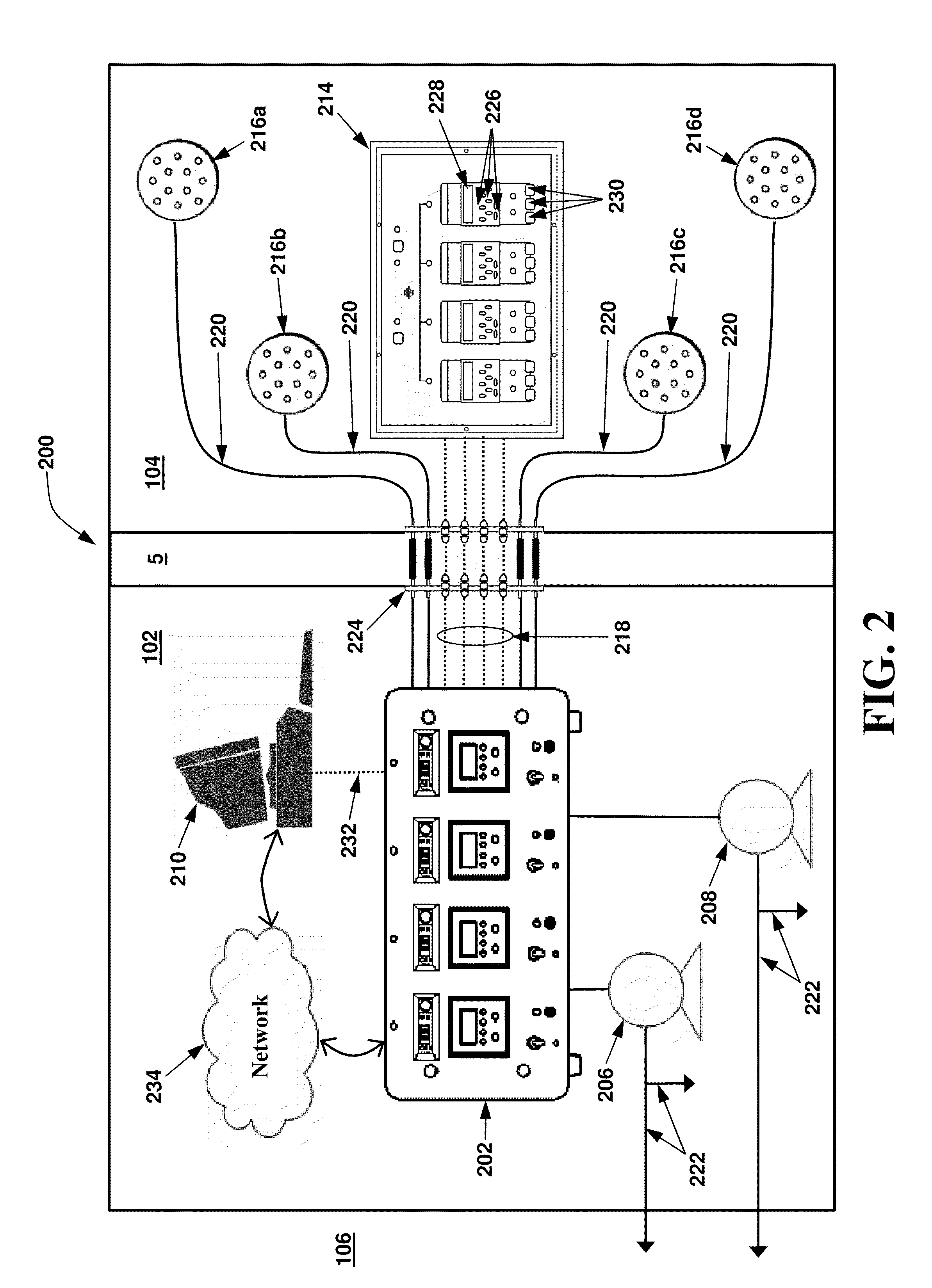 Air sampling system having a plurality of air sampling devices with their own flow switches