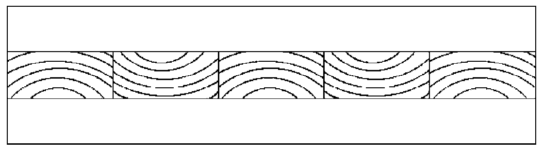 Method for determining carbonization depth of orthogonal laminated wood floor slab under condition of laminate falling