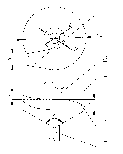 Fly ash separation and returning device for layer-burning biomass boiler
