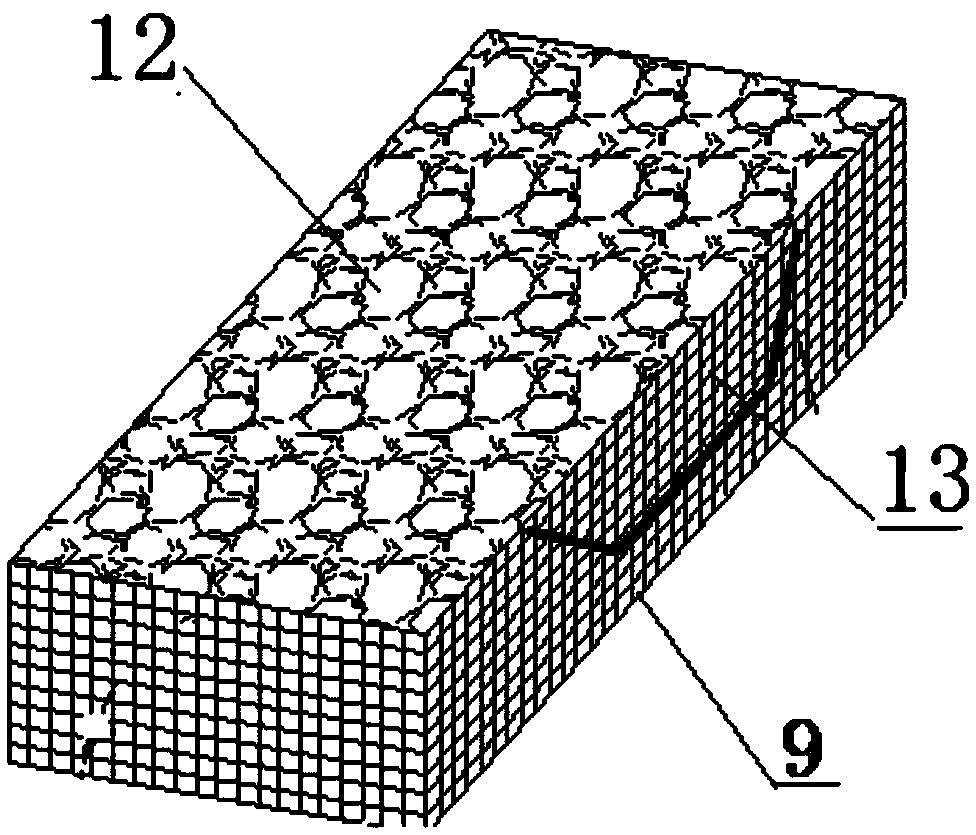A method of filling and supporting beside gob-side entry retaining in thin coal seam