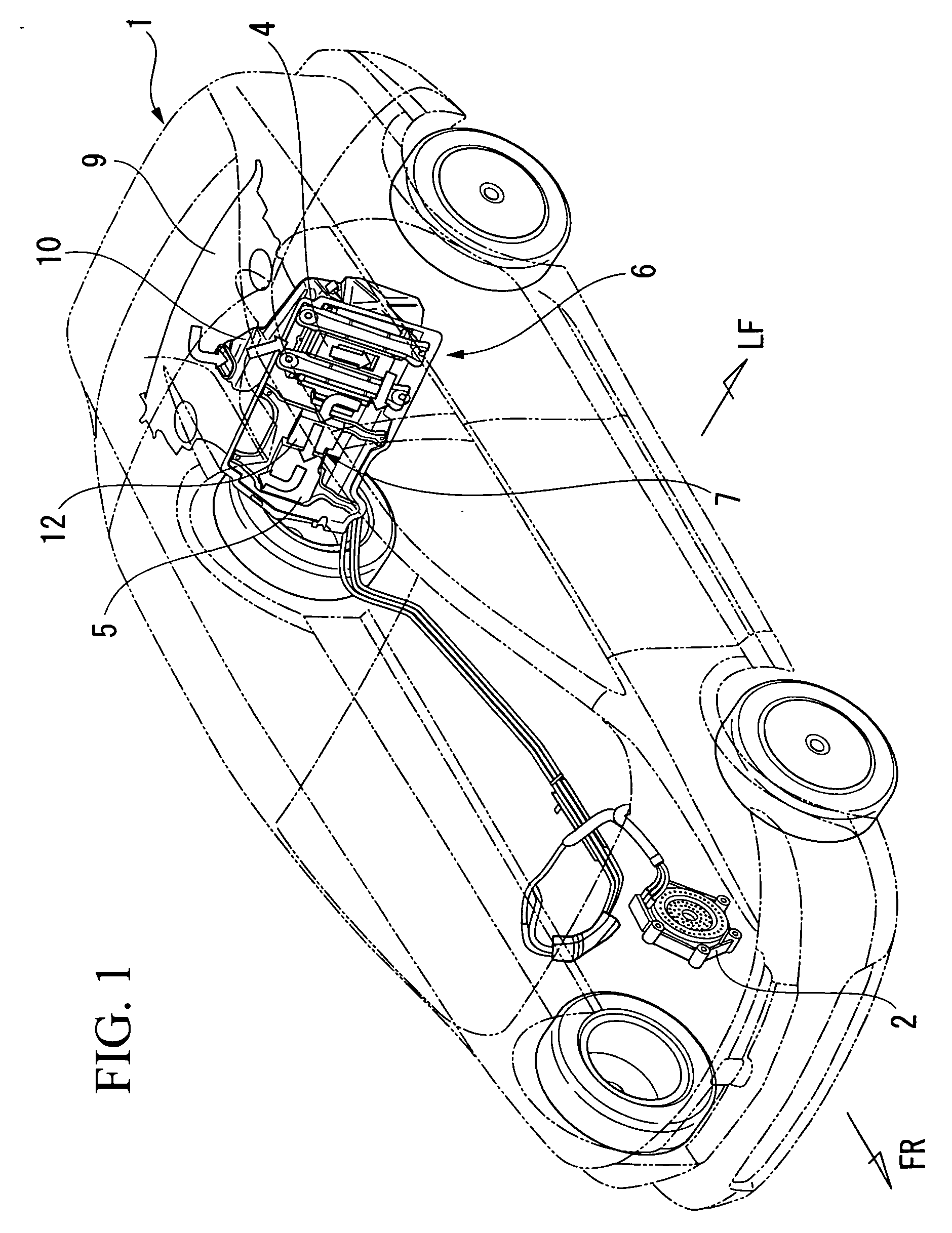 Cooling apparatus for vehicle electrical packaging unit