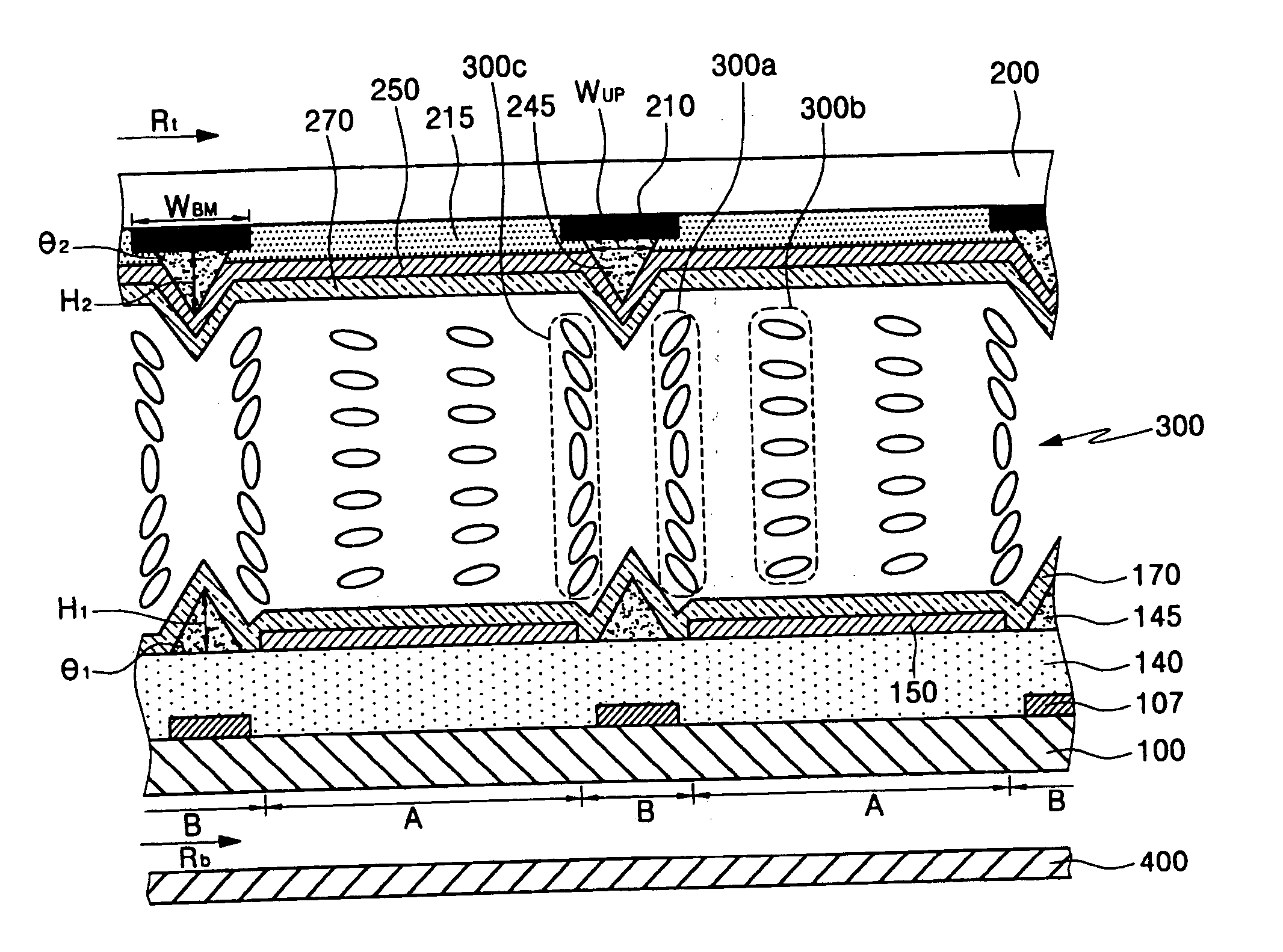 Liquid crystal display device having OCB mode liquid crystal layer and method of fabricating the same